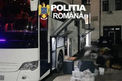 Autocar oprit în Giurgiu cu carne și produse falsificate la bord