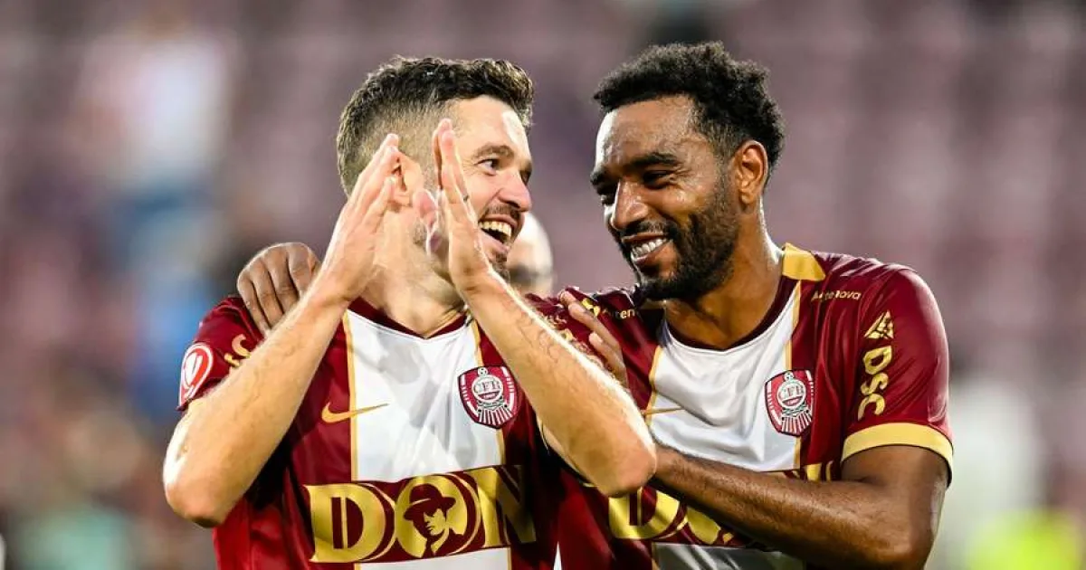 CFR Cluj, remiză cu o echipă de liga a treia într-un meci amical