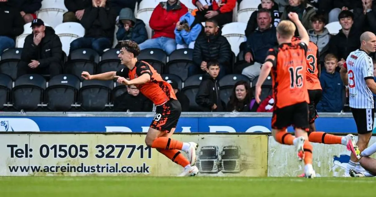 Kevin Ciubotaru marchează primul gol pentru Dundee United