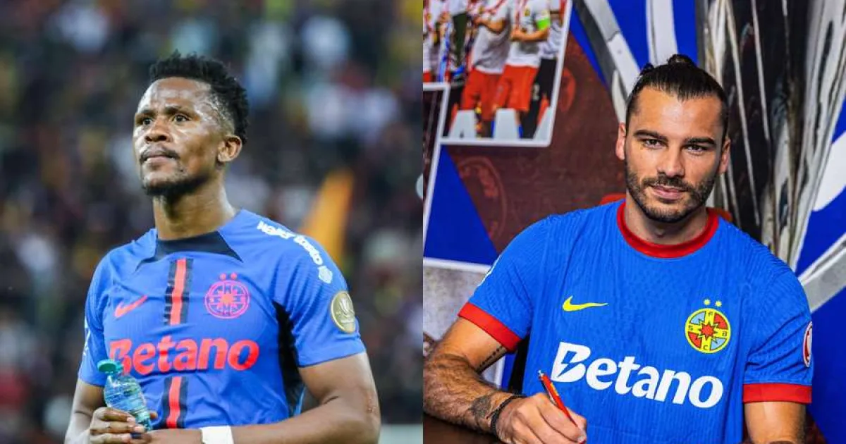 Ngezana, exclus din lotul FCSB pentru Superliga. Muhar i-a luat locul