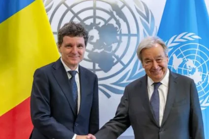 Nicușor Dan, întâlnire cu românii din New York după inaugurarea unei intersecții