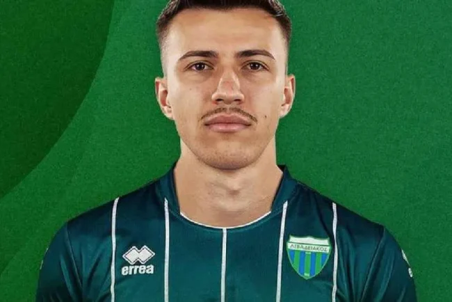 Octavian Popescu a debutat la Levadiakos, într-un meci decis în minutul 90+2