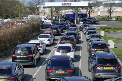Prețul motorinei din Marea Britanie atinge un nou record istoric