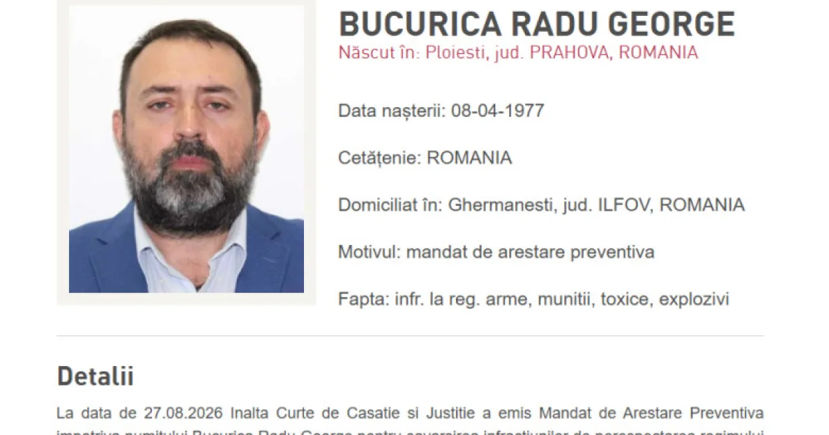 Procurorul George Bucurică, prins cu pistolul la discotecă, internat specializat