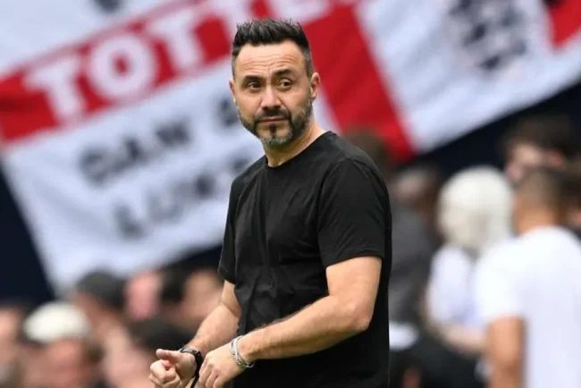 Roberto De Zerbi critică dur jucătorii după noul eșec al lui Spurs: „Suntem prea fragili”