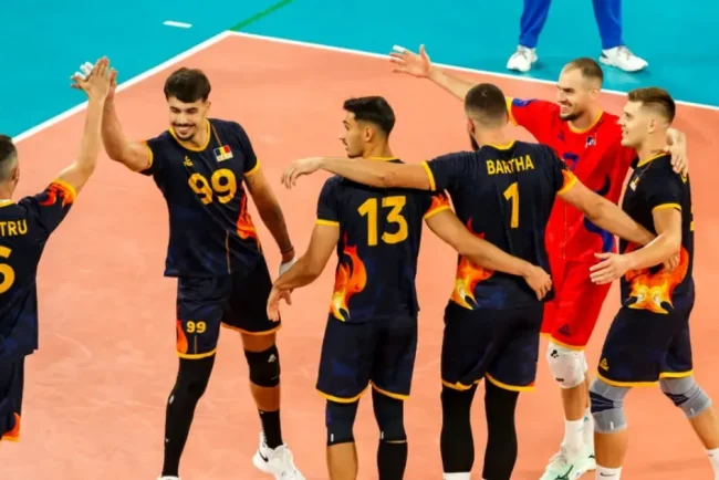 România și Franța se întâlnesc în sferturile CE de volei masculin