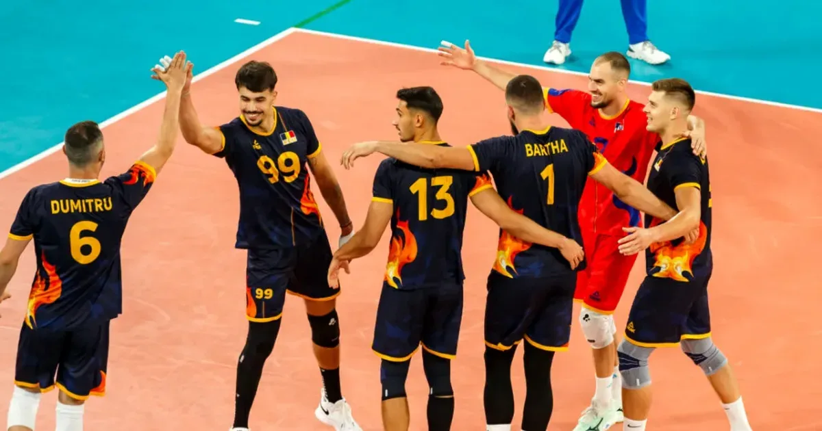 România și Franța se întâlnesc în sferturile CE de volei masculin
