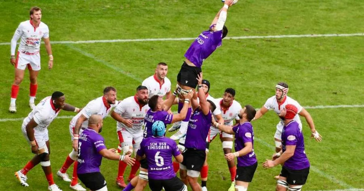 SCM USV Timișoara este noua campioană națională la rugby, după prelungiri