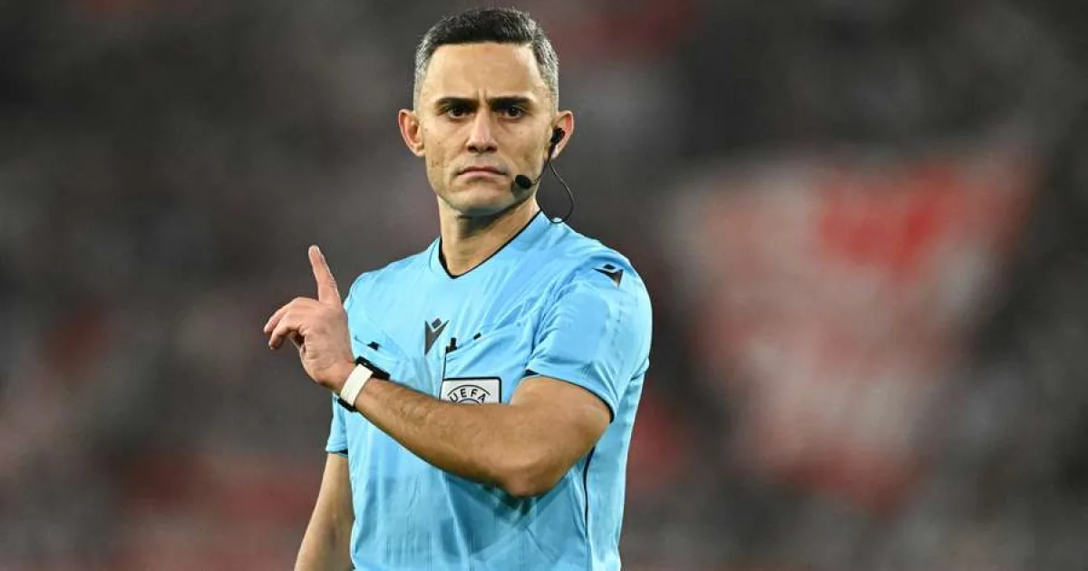 Brigadă de arbitri azeri la meciul României, decisă de UEFA