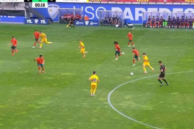 România U18 a revenit de la 0-2 și a remizat cu Portugalia, la Turneul celor 4 Națiuni